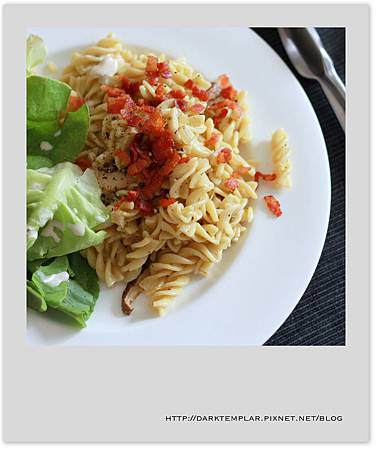 Bacon Pesto Pasta 01 Bacon Pesto Pasta 01