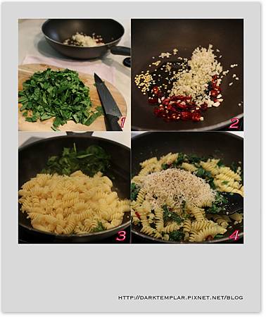 2016 Spinach & Garlic Pasta 02