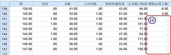 利用SPSS透過迴歸分析對新進樣本進行預測