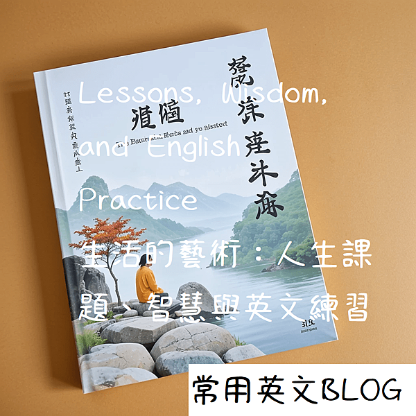 The Art of Living: Lessons, Wisdom, and English Practice 生活的藝術：人生課題、智慧與英文練習
