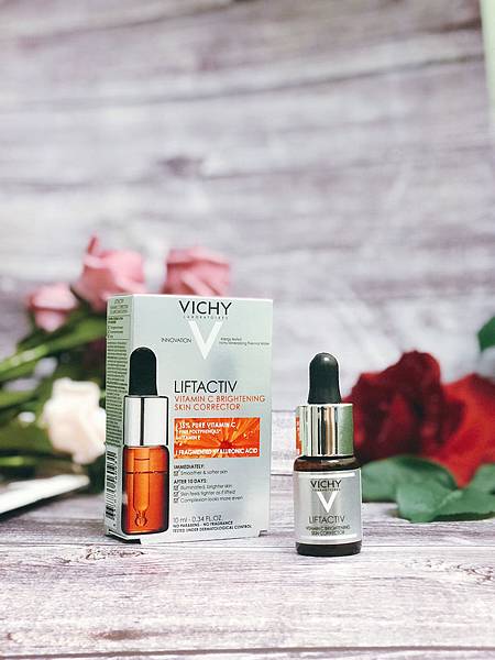 VICHY薇姿15%維他命C超導安瓶,安瓶推薦,維他命C,加強提亮