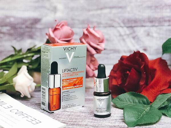 VICHY薇姿15%維他命C超導安瓶,安瓶推薦,維他命C,加強提亮