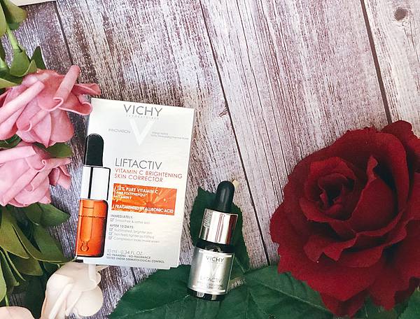 VICHY薇姿15%維他命C超導安瓶,安瓶推薦,維他命C,加強提亮