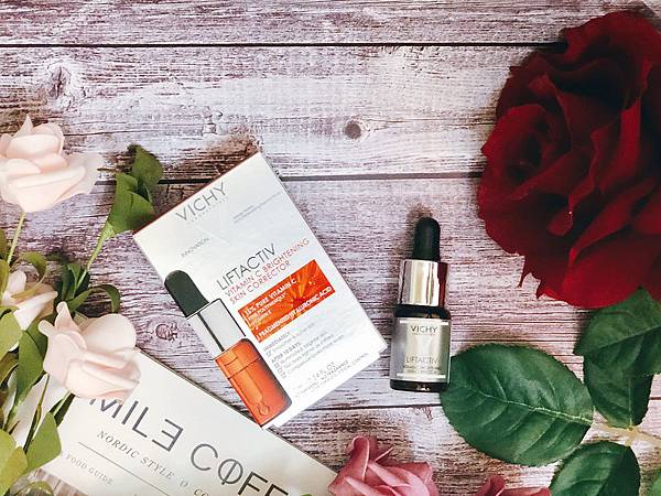 VICHY薇姿15%維他命C超導安瓶,安瓶推薦,維他命C,加強提亮