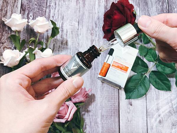 VICHY薇姿15%維他命C超導安瓶,安瓶推薦,維他命C,加強提亮