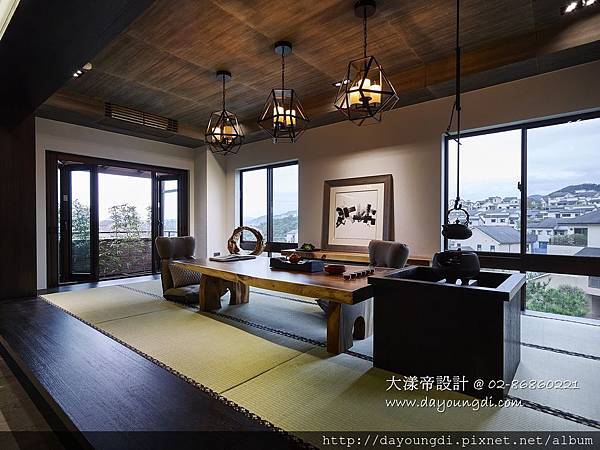 老屋翻新-不用出家門，新店青山鎮日式禪風設計，就像在公園般愜意！