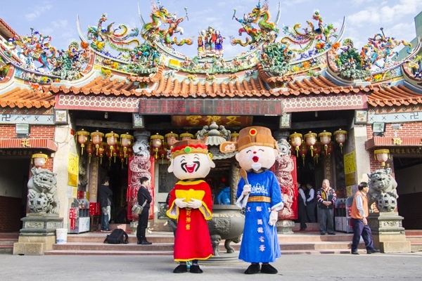 彰化花壇白沙坑文德宮 戲說台灣 福德老爺迎花燈 開鏡典禮 辰星美容美體spa館 痞客邦