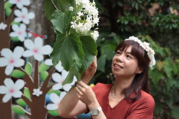 彰化福田賞桐生態園區-福田生態社區桐花步道1.JPG