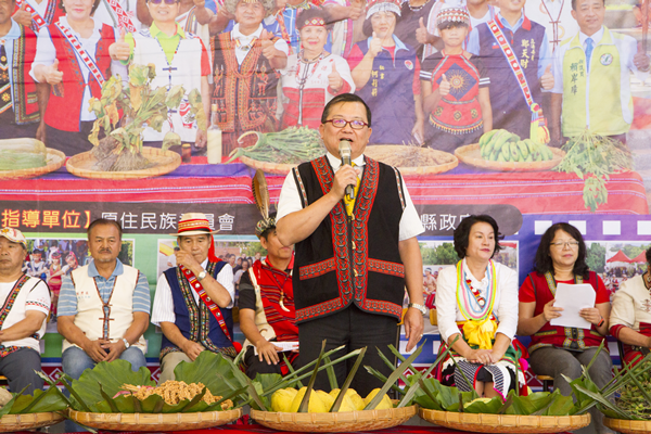 彰化縣政府代理機要秘書陳金哲出席彰化縣原住民族文化節記者會.png