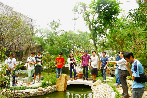大葉大學將地下湧泉導入景觀花園,並開放供高中職學生到校觀摩.png 大葉大學將地下湧泉導入景觀花園,並開放供高中職學生到校觀摩.png