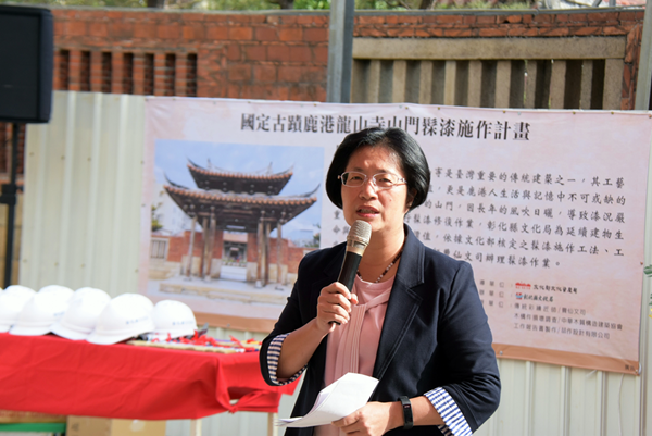 鹿港龍山寺山門髹漆修復開工 預計109年4月國定古蹟修復完工4.png