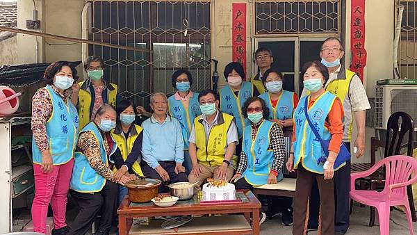 彰化縣榮服處關懷田中地區榮民眷 104歲人瑞王福生辦慶生2.jpg 彰化縣榮服處關懷田中地區榮民眷 104歲人瑞王福生辦慶生2.jpg