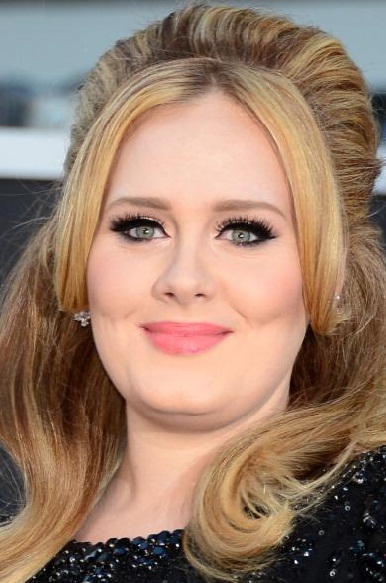 Adele in Armani