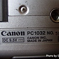 Canon G3 機底