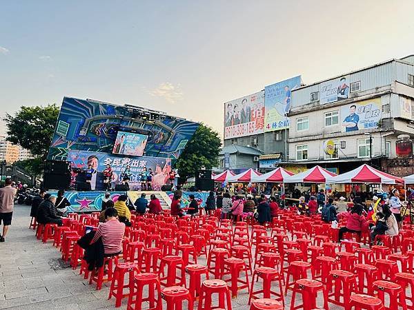 三峽祖師廟選舉造勢場子~~二訪東道飲食亭