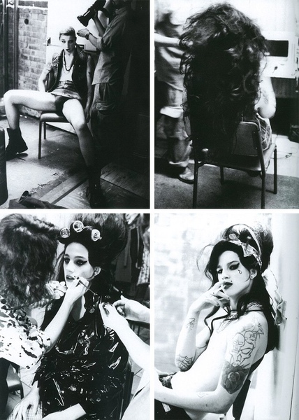 Ash Stymest as Amy Winehouse   Ph. Ellen von Unwerth