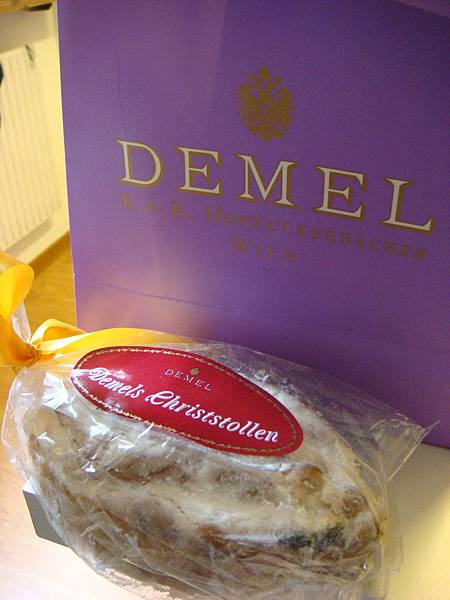 Demel的Christstollen