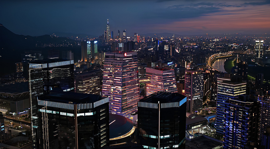 台北天際線 Taipei Skyline 2025 Taip