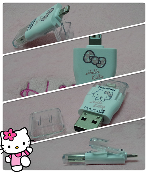 PhotoFast Hello Kitty MAX USB2.0/Lightning 雙用隨身碟