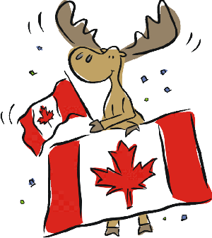 加拿大代表性卡通人物图片