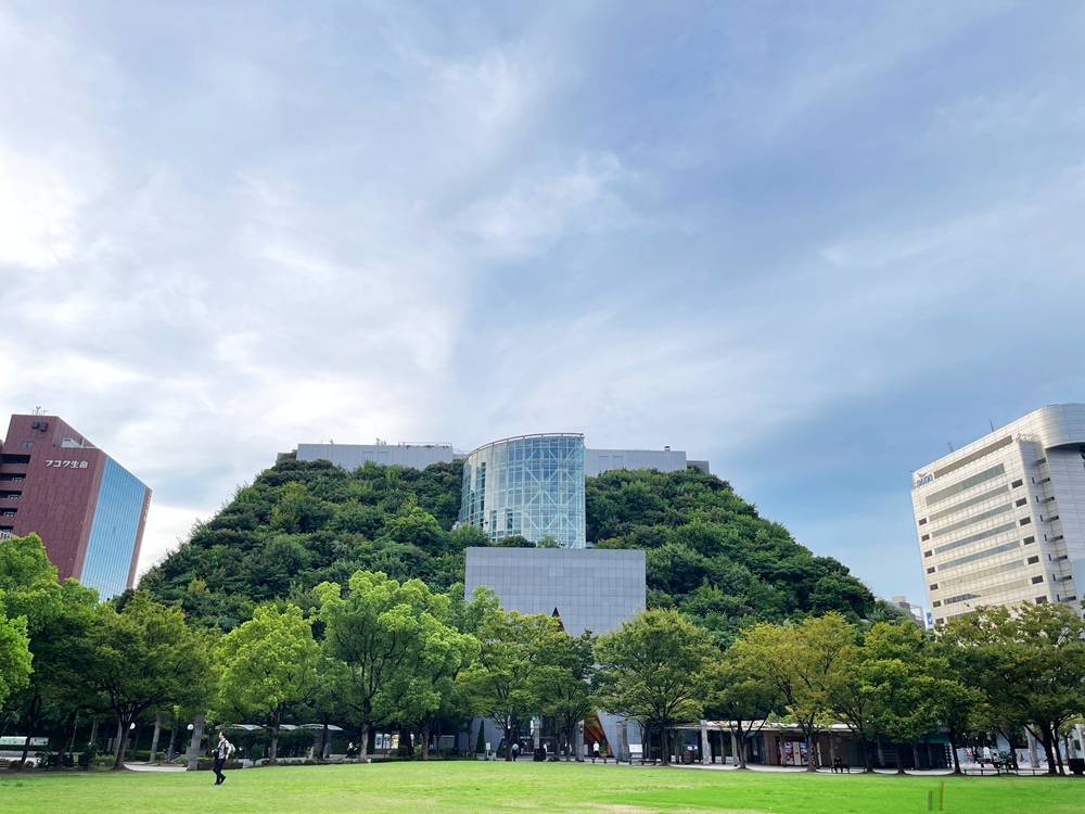 【沸騰京都。快閃福岡】福岡天神中央公園旁「アクロス福岡」🌱2