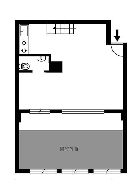 新店家室內設計-原屋況-01