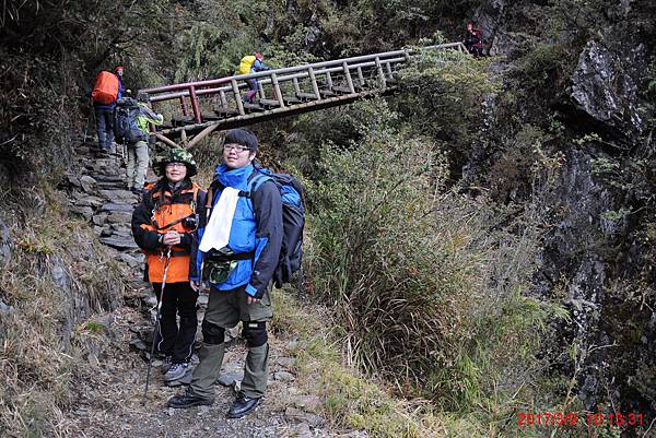 20170309-10 雪登玉山-2-登山口到排雲山莊  (27)