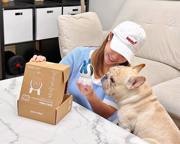 【開箱】SpotCam Mibo寵物專用攝影機⎟寵物追蹤功能
