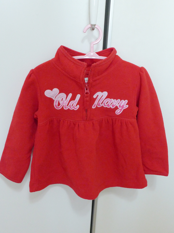 Old Navy 刷毛上衣 2T-NT100