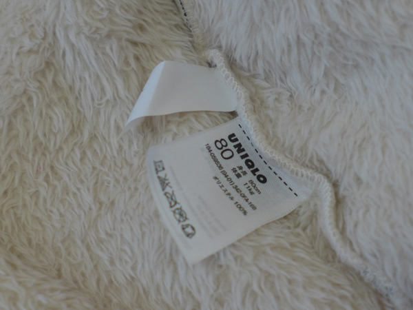 UNIQLO baby 外套尺寸80cm NT500
