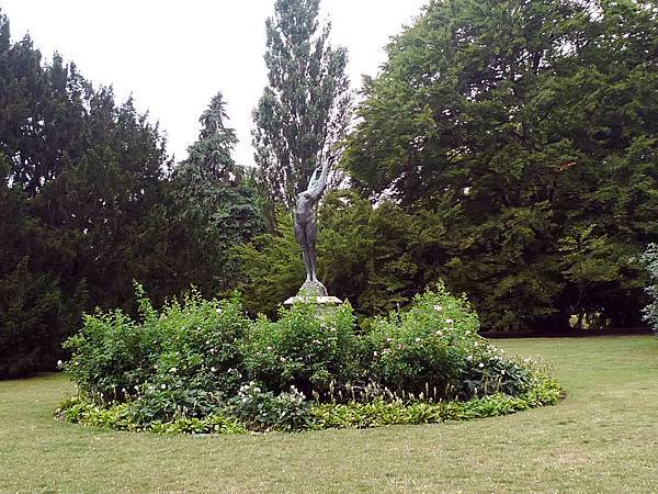 馬爾默堡前面的大花園