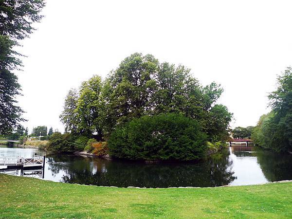 馬爾默堡前面的大花園