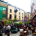 科芬園的Neals Yard，以色彩繽紛的建築物聞名