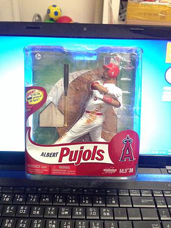 MLB 30 Albert Pujols天使(紅雀白衣變體)(限量2000支)_0.jpg