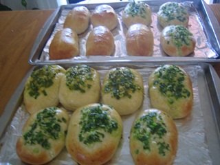 green onion bread