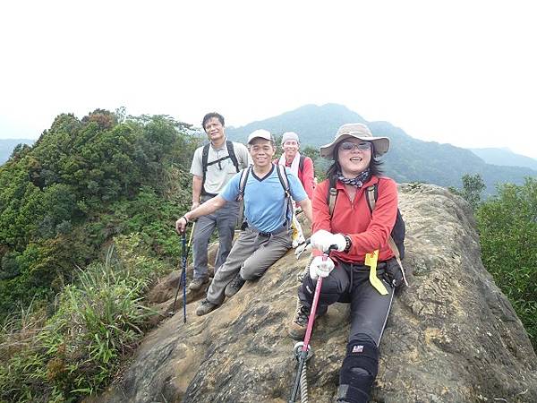 筆架連峰及二格山