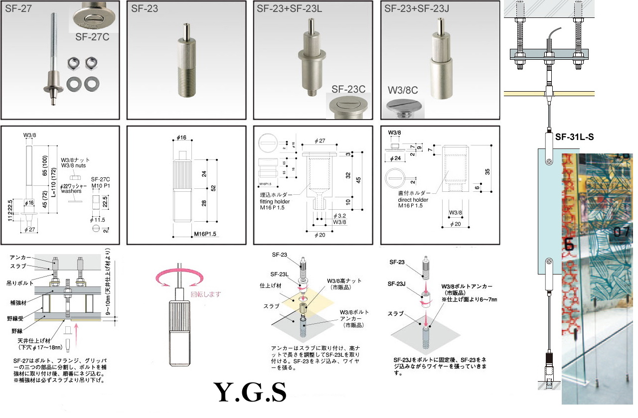 YGS~日製鋼索配件系列-3