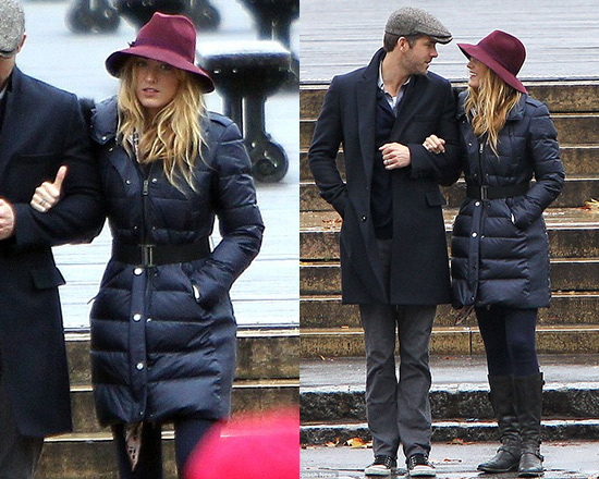 blake-lively-Burberry-Fur-Trim-Quilted-Coat