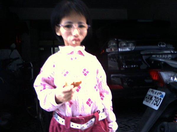 跟車子合照(???)