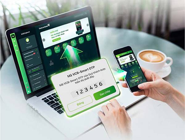 Không nhận được mã OTP Vietcom