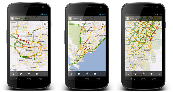 Mobile Traffic Screenshots