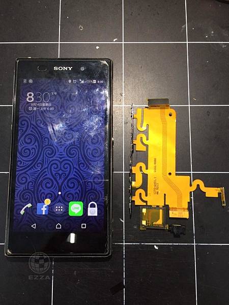 SONY Z1 受潮後按鍵失效.jpg SONY Z1 受潮後按鍵失效.jpg
