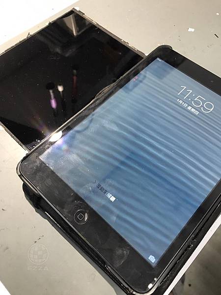 IPAD MINI液晶顯示不良.jpg IPAD MINI液晶顯示不良.jpg
