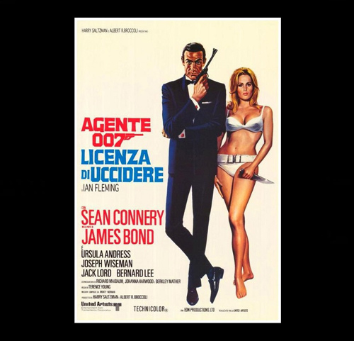 007【第七號情報員】(1962) -(上) -懷舊電影-本事單@ 時光機器大戲院:: 痞客邦::