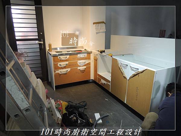 不銹鋼檯面廚具L型 作品-景美范公館(126).JPG