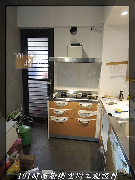不銹鋼檯面廚具L型 作品-景美范公館(137).JPG