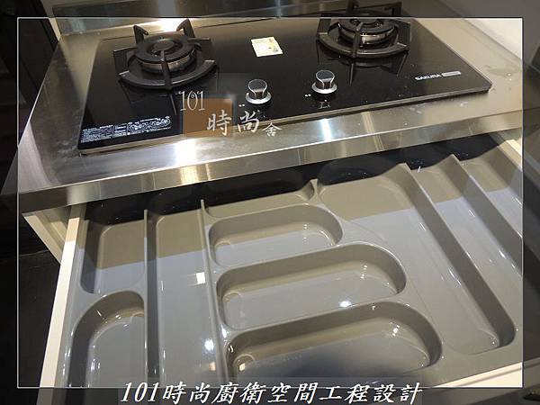 不銹鋼檯面廚具L型 作品-景美范公館(161).JPG