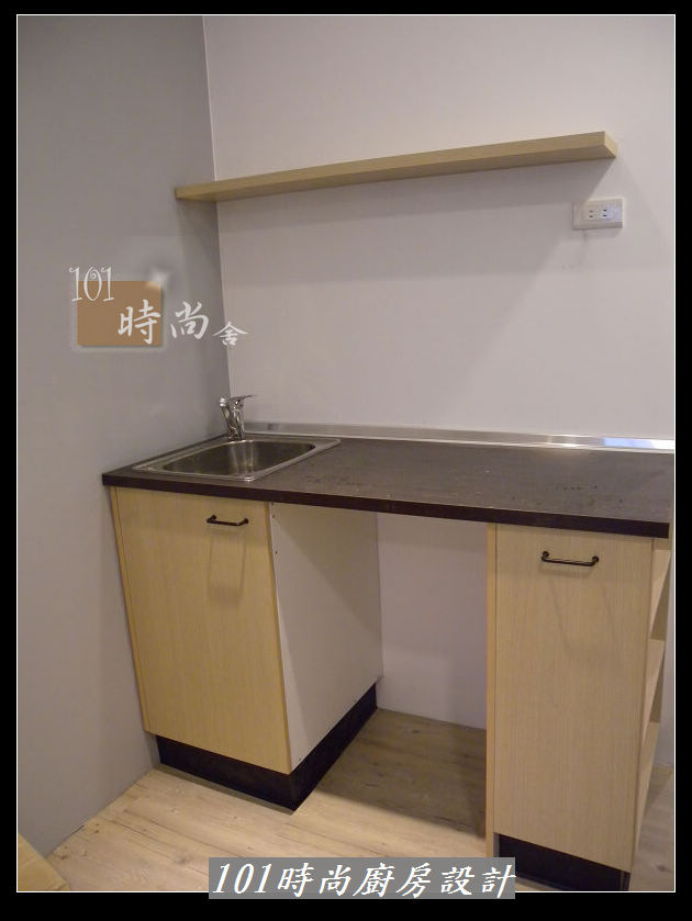 @廚房設計一字型 作品-板橋中山路陳公館(64).JPG