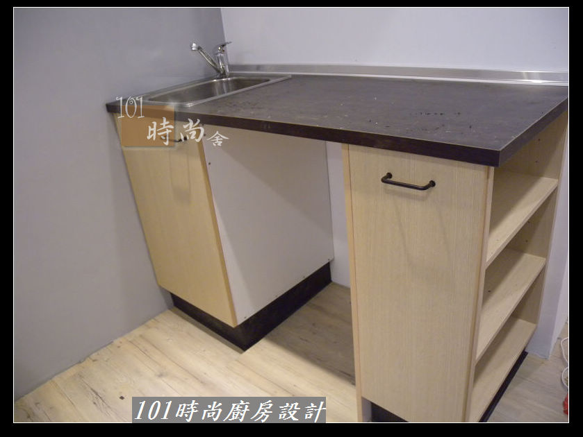 @廚房設計一字型 作品-板橋中山路陳公館(65).JPG