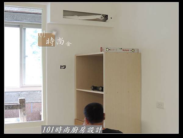 @二字型廚房設計 不鏽鋼檯面+中島櫃 廚具工廠直營 作品分享：政大二街(63).jpg